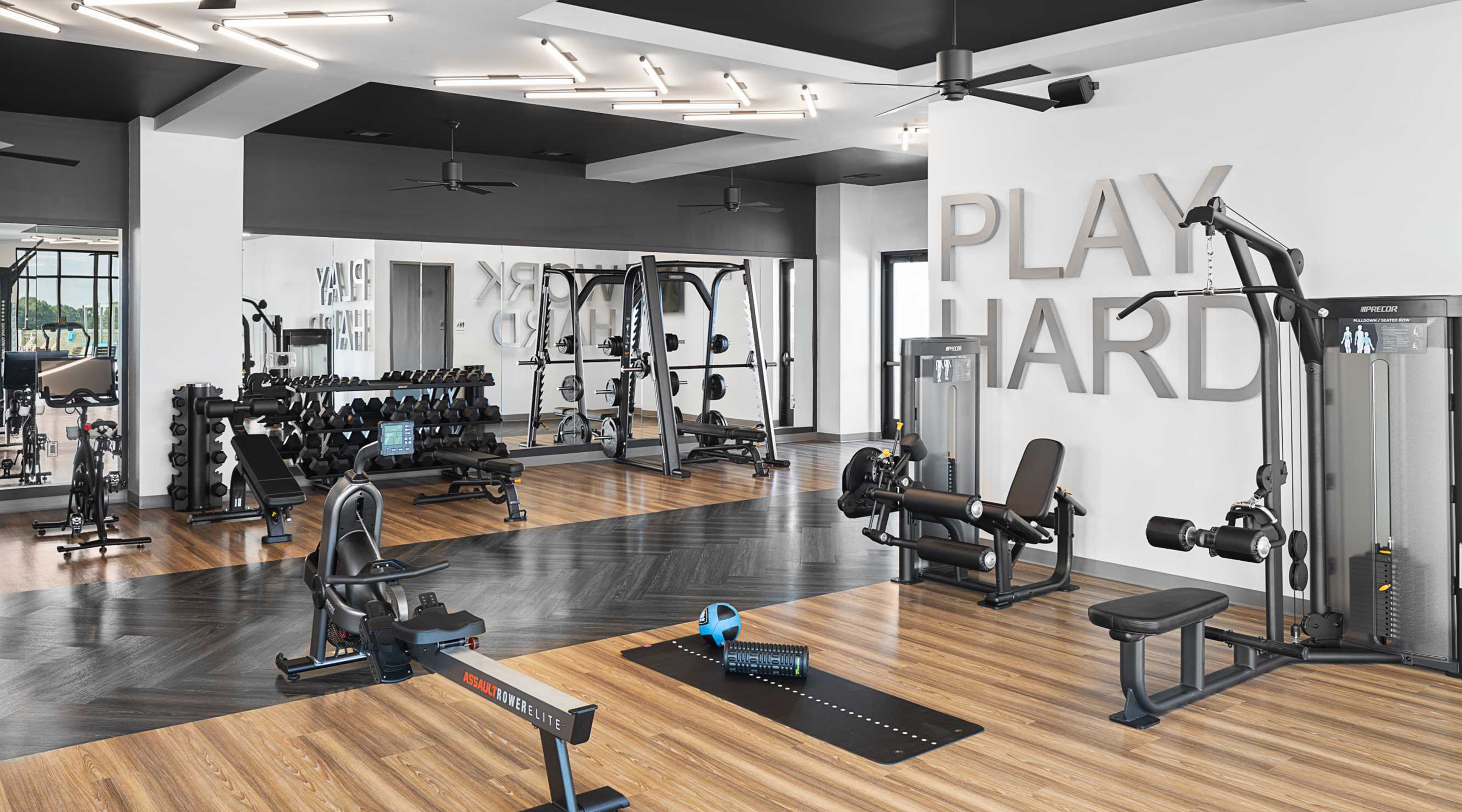 A state-of-the-art fitness center